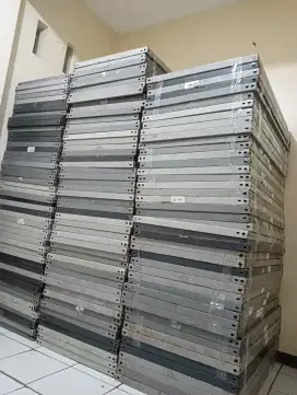Jual rak besi siku ukuran 60*100*250 borongan ada 30 rak bisa satuan