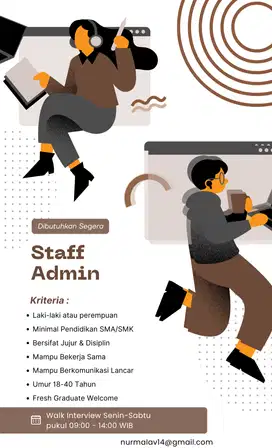 LOWONGAN PEKERJAAN ADMIN BANDUNG