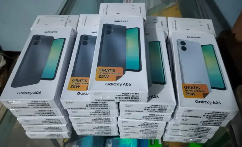 New Samsung Galaxy A06-4/64 Garansi Resmi 1 Tahun