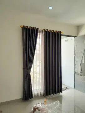 Gorden jendela rumah minimalis