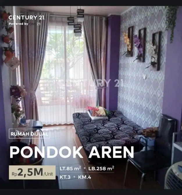 Dijual Rumah Dalam Cluster Area Bintaro