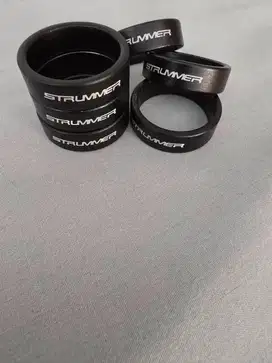 Strummer Alloy Precision Headset Washer/Spacer - Black (10mm / 1cm)