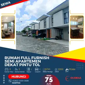 Hunian Cluster Semi Apartemen