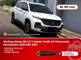 [ PANORAMIC ] Wuling Almaz RS 1.5 7 Seater Putih AT 2021/2022