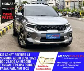 Tdp45JT Kia Sonet 1.5 AT Premier 5 seater AT Silver 2022 Sunroof