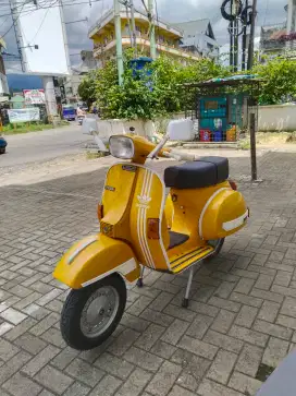 Vespa px 1981 plat BE sehat normal alus