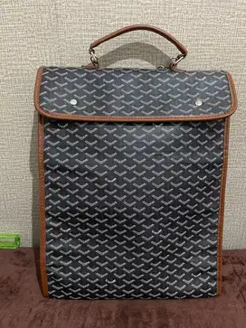 GOYARD RANSEL NAVY BLUE MIX BROWN