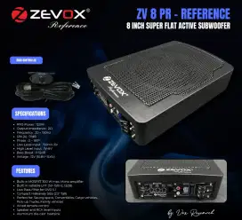 Basskolong Aktif 8inch Zevox