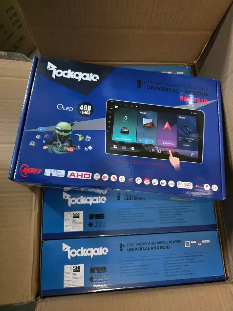 Anrroid 9inch Rockgate ram 4/64GB Qled