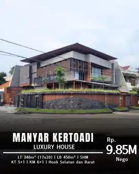 SUPER MEWAH! DIJUAL RUMAH MEWAH NEW GRESS MANYAR KERTOADI! STRATEGIS!