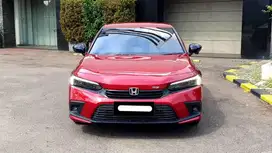 km 9rb honda civic turbo rs sedan 2024 merah tangan pertama dari baru