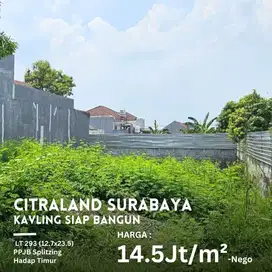 TERLANGKA! DIJUAL KAVLING SIAP BANGUN SOUTH EMERALD MANSION CITRALAND!