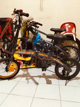 Sepeda lipat trio jet