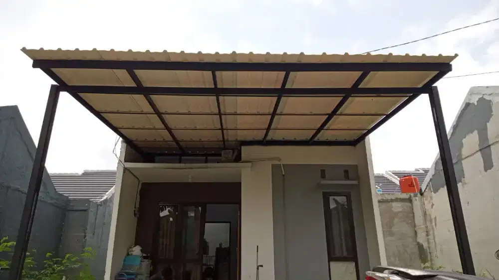 Kanopi alderon singel alinterpasang