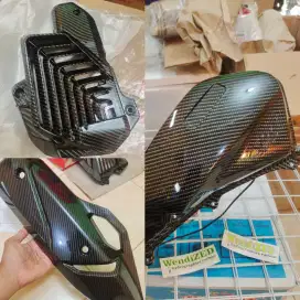 Tameng knalpot cover radiator tutup filter ori Honda Vario 160/PCX160