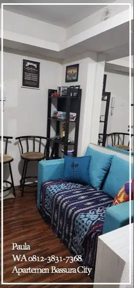 Sewa Apartemen Bassura City (Tower H) Siap Huni Low Floor Full Furnish