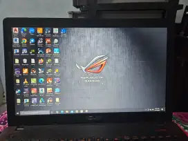 Dijual Laptop Asus X550VX baby ROG intel core i 7 7th generation