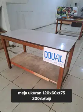 Meja kayu dapur cafe depot restoran
