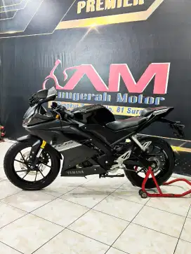 Yamaha R15 black Matte 2022 mewah siap mudik. Anugerah motor rungkut