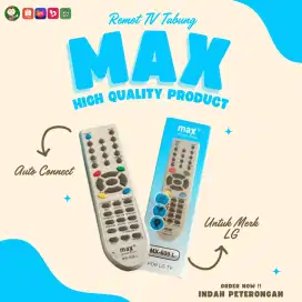 Remote MAX MX-609 L untuk TV LG Tabung