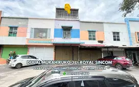 Ruko Murah 3 Lantai yang  Strategis  di Royal Sincom Batam Center