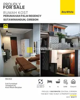 Dijual Kost 11 Kamar di Perumahan Palm Regency Sutawinangun, Cirebon