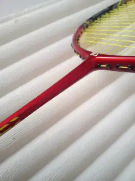 Raket badminton Hi-qua reborn 9 full senar up 32lbs ultimate carbon