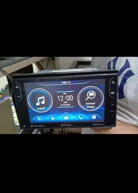 Head Unit Original Toyota Fortuner Vrz Thn 2019 - 2020