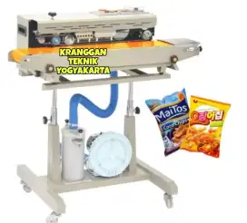 (KRANGGAN TEKNIK)continuous band sealer gas sealer isi angin nitrogen