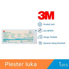 250311D 3M Tegaderm Film Sterile 4” x 10” 10cm x 25cm 1627 Transparent