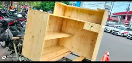 Meja Bar Letter L 100x40x100 & 100x40x100 (Bisa Custom)