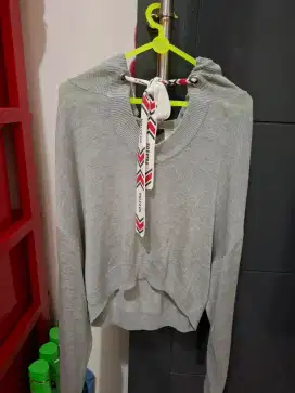 Baju atasan panjang hoodie
