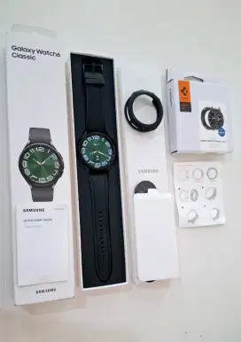 Samsung Galaxy Watch 6 Classic 47mm Rotasi Bezel Bns Spigen Smartwatch