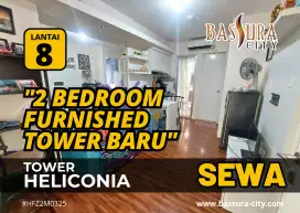 SEWA 2 Bedroom Tower Baru Lantai 8 Apartemen Bassura City