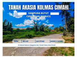 TANAH MURAH DEKAT PUSAT PELAYANAN PUBLIK AREA CIMAHI HARGA 2,8 JUTAAN