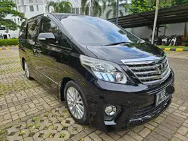 Dijual Alphard SC Premium Sound 2014 Hitam Low Odo (tipe tertinggi)
