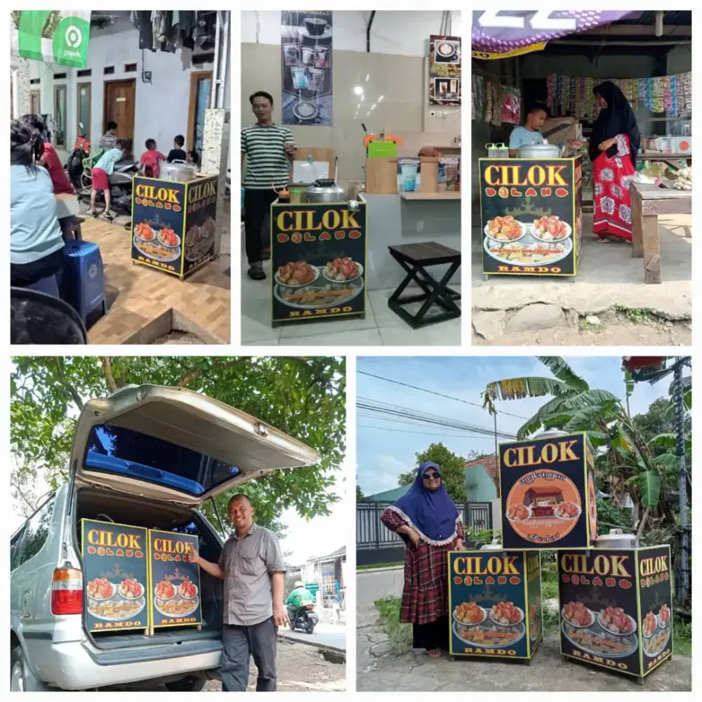 Kerja Sama Jualan Cilok