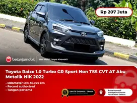 [ LOW KM ] Toyota Raize 1.0 Turbo GR Sport CVT Abu Metalik 2022/2023