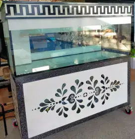 Aquarium baru rak plat