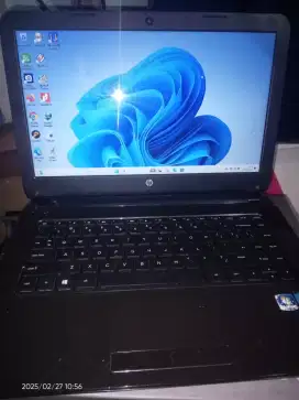 Laptop Hp14 Intel corei3 gen4 dual VGA normal jaya siap pakai.