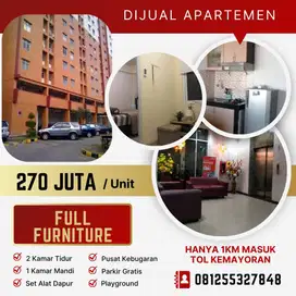 APARTEMEN KEMAYORAN PUSAT KOTA DIJUAL CEPAT BISA NEGO