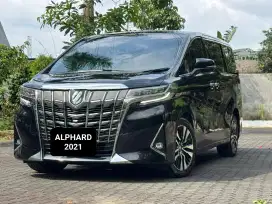 ALPHARD G ATPM MATIC 2021 HITAM Kondisi Seperti Baru Super Istimewa