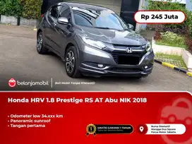 [ LOW KM 34RB ] Honda HRV HR-V HR V 1.8 Prestige RS AT Abu 2018/2019