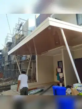 kanopi minimalis plafon PVC