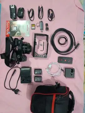 Sony A6000 + Godox SK300 Paket studio