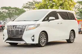 Idaman Family! Toyota Alphard 2.5 G ATPM 2017 vellfire x5 gle400