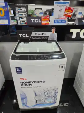 KREDIT MEAIN CUCI TCL 9KG PROMO BEBAS 1X ANGSURAN