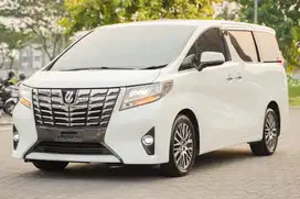 TDP 20JT! Toyota Alphard 2.5 G ATPM White 2018 vellfire