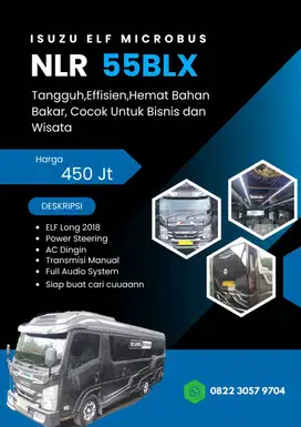 Elf Long NLR55B Microbus th 2018