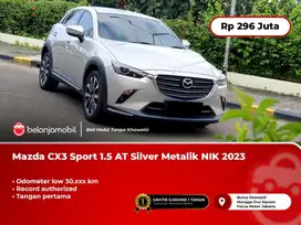[ LOW KM ] Mazda CX-3 CX3 CX 3 Sport 1.5 AT Silver Metalik 2023/2024